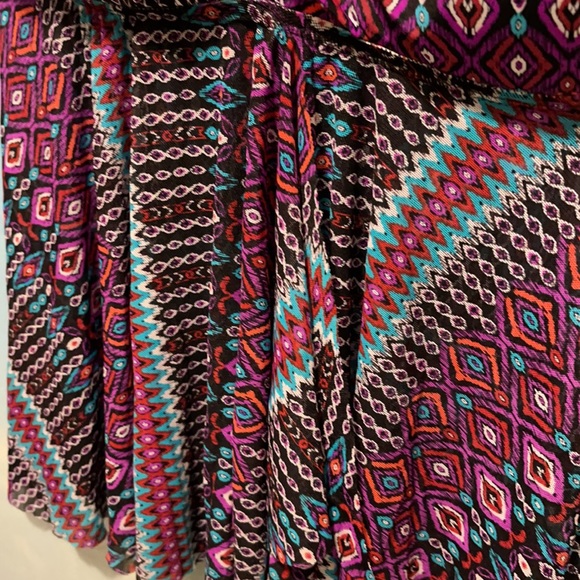 NWT- Bathing suit top. Sheer bottom Sz SM. Aztec - Picture 8 of 9